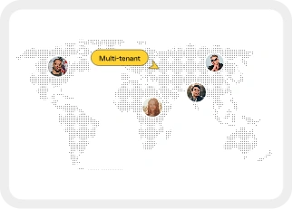 Enable multi-tenant and multi-site document management with segregated control across departments, locations, and organizations.