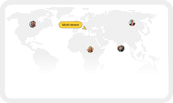 Enable multi-tenant and multi-site document management with segregated control across departments, locations, and organizations.