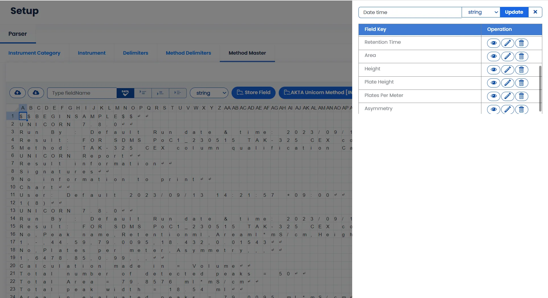 data parser